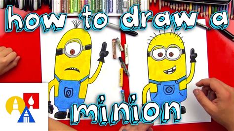 minion guided drawing.